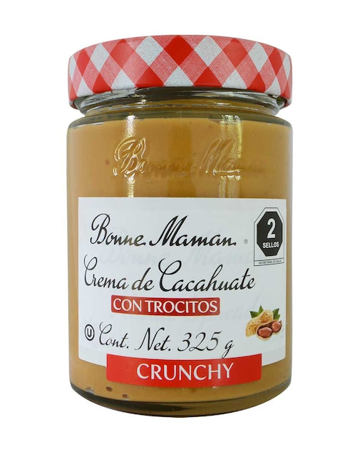 Crema de cacahuate Bonne Maman 325 g