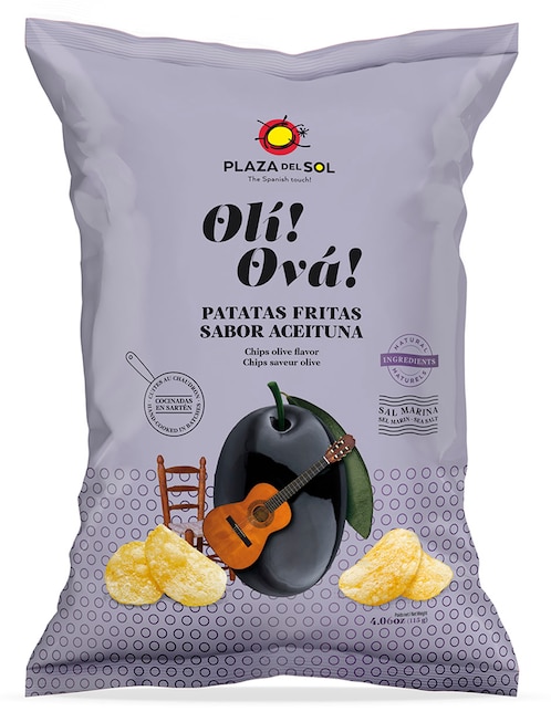 Olí! Ová! Papas Fritas Plaza del sol 115 g