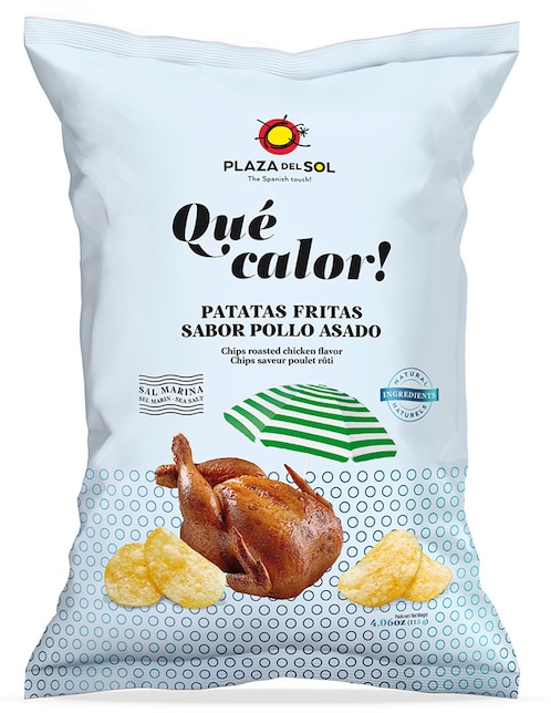 Qué calor! Patatas Fritas Plaza del Sol 115 g