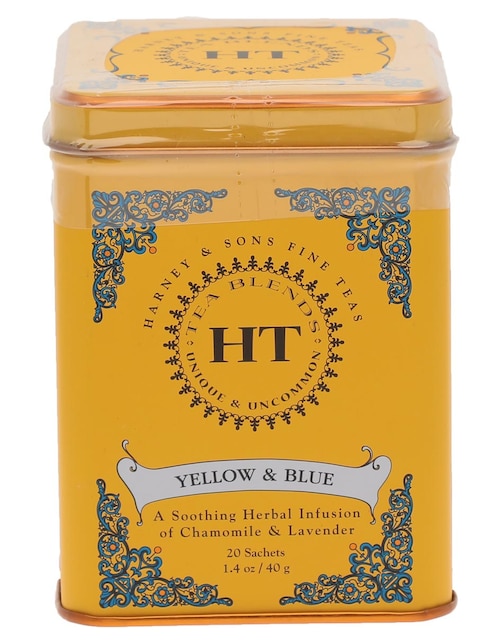 Té lavanda y manzanilla en sachet Yellow & Blue 40 g 1