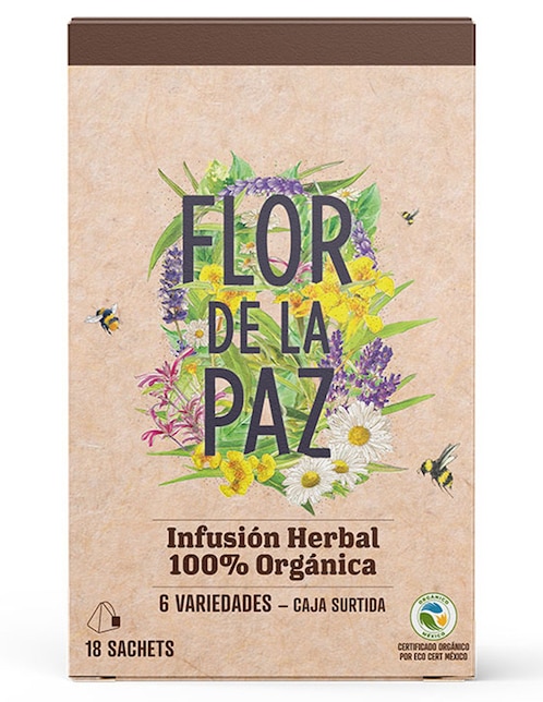 Té herbal en sachet Flor de la Paz 21.6 g