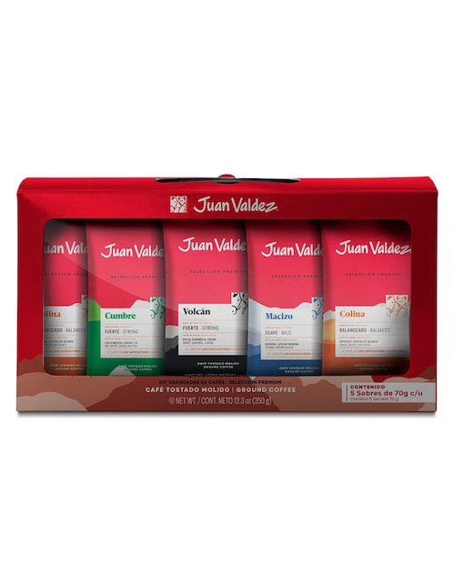 Set café molido Juan Valdez 70 g