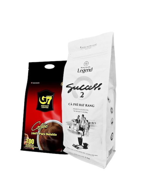 Café de grano Trung Nguyên Legend Success y G7 1 kg