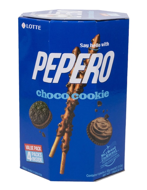 Galletas de choco cookie Lotte Pepero