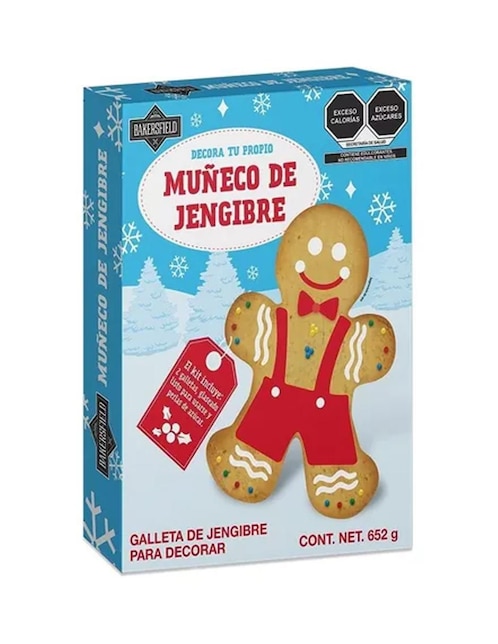 Galletas de jengibre Bakersfield Christmas