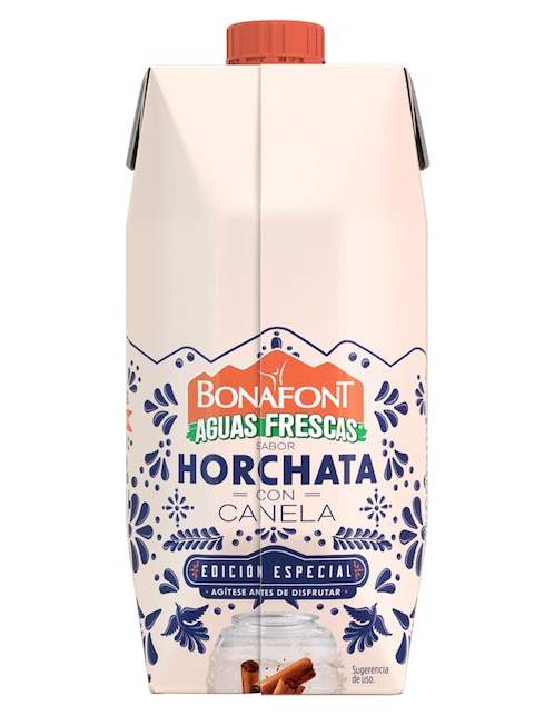 Agua fresca Bonafont sabor horchata