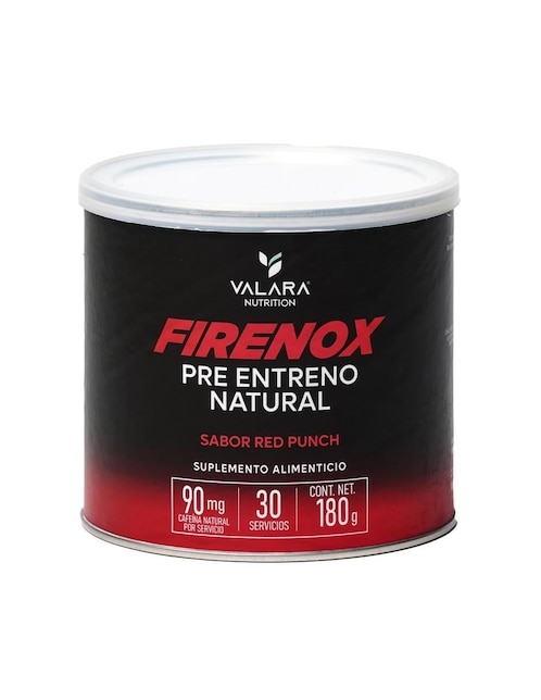 Firenox Pre Entreno con cafeína sabor ponche 1