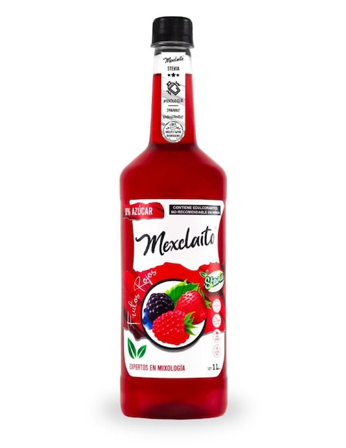 Jarabe de frutos rojos Mexclaito 1 L