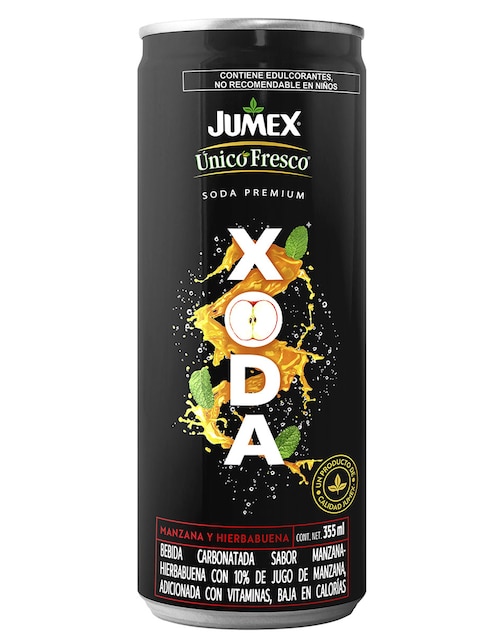 Agua gasificada sabor Manzana y hierbabuena 1