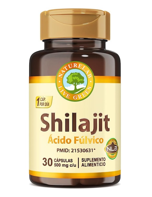 Naturelab con shilajit del Himalaya de 30 cápsulas