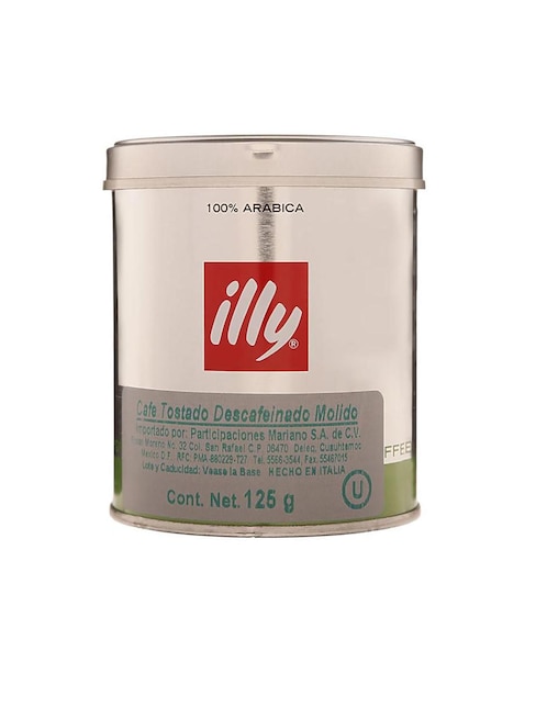 Café Descafeinado Illy 125 g en Liverpool