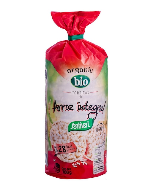 Tortitas de arroz integral Santiveri 100 g