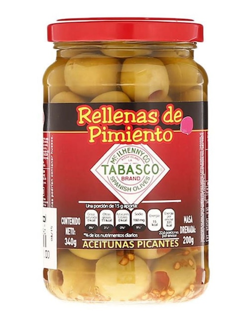 Imagen de producto Aceitunas Rellenas de Pimiento Serpis 340 g