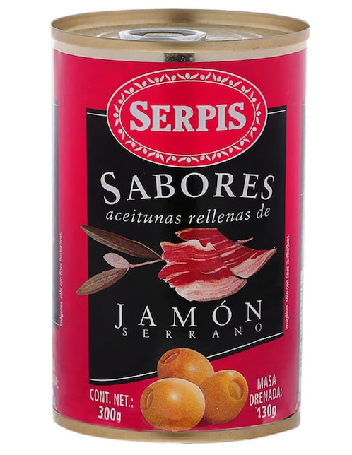 Aceituna Jamón Ibérico Serpis 300 g