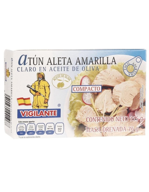 Atún Aceite de Oliva Vigilante 115 g