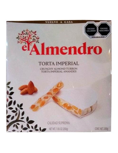 Torta imperial sin azúcar El Almendro 200 g