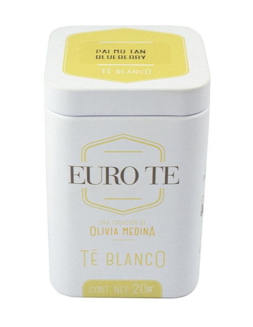 Euro Te Té Blanco Bulberry 20 g