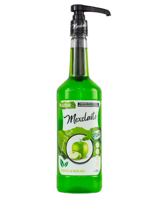 Endulzante Mexclaito de manzana verde de 1 litro