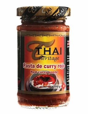 Imagen de producto PASTA CURRY ROJO THAI HERITAGE .115