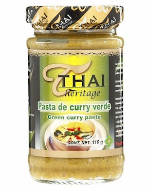 Imagen de producto PASTA CURRY VERDE THAI HERITAGE .115