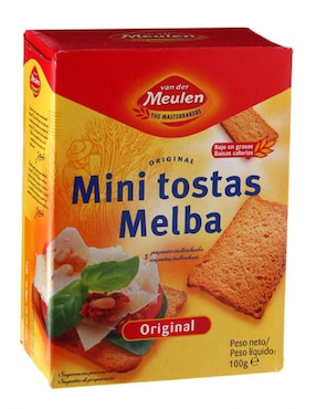 Imagen de producto Pan melba Van Der Meulen 100 g