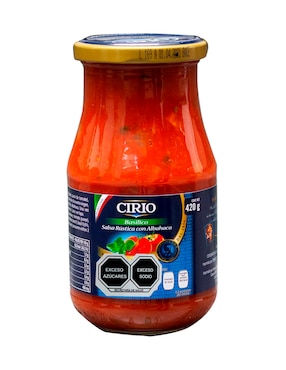 Salsa Rústica De Albahaca Cirio 420 G