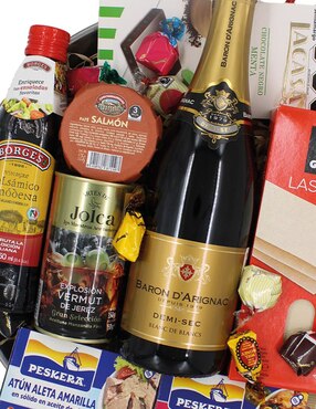 Arcón gourmet navideño