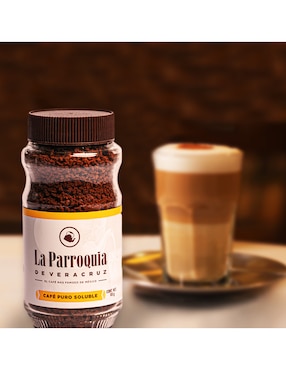 Café soluble sabor natural de México La Parroquia 100 g