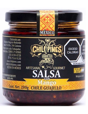 Salsa Chile De Mango Chilipines Artesanal 200 G