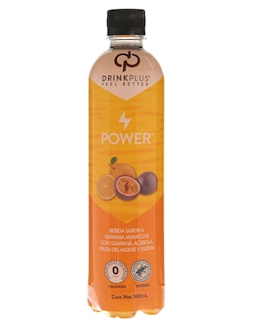 Agua Sabor Naranja y Maracuyá Power Drinkplus 500 ml