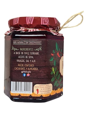 Salsa macha sabor natural Molkajito