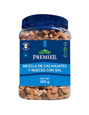 Nueces Mixtas Con Sal Premier 800 G