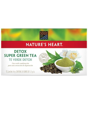 Té Verde Detox Nature's Heart 34 G