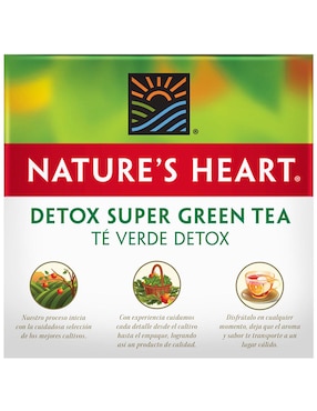 Té verde Detox Nature's Heart 34 g