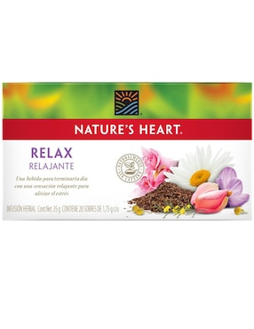 Infusión Herbal Relajante Nature's Heart 35 G