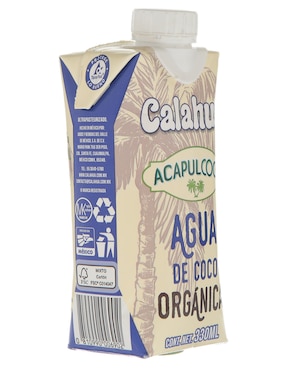 Agua natural Acapulcoco sabor Coco