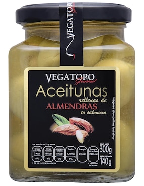 Aceitunas Rellenas De Almendras En Salmuera 300 G