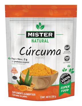 Cúrcuma En Polvo Mister 250 G