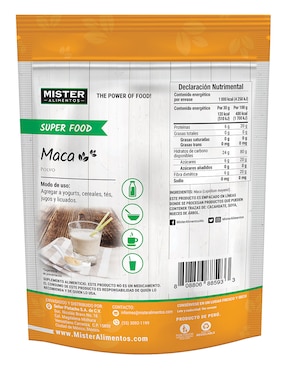 Suplemento a,alimenticio en polvo Mister Natural 250 g