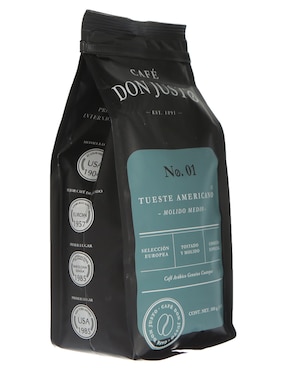 Café molido sabor natural de México Don Justo No. 01 Tueste Americano 500 g
