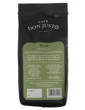 Café molido sabor natural de Arabia Don Justo 500 g