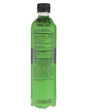 Agua natural Nikté sabor Pepino y limón