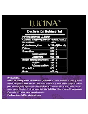 Tisana frutal Lucina 250 g BD Berry Delicious