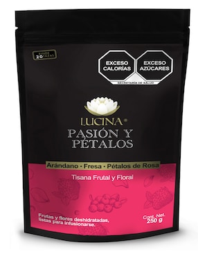 Tisana Frutal Lucina 250 G Pasión Y Pétalos