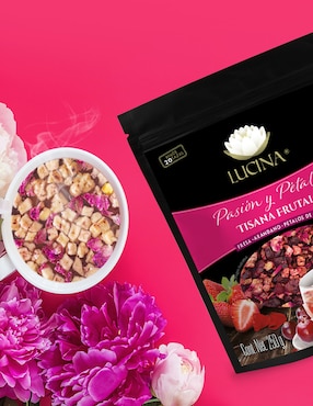 Tisana frutal Lucina 250 g Pasión y Pétalos