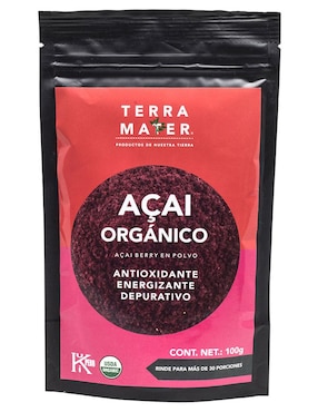 Antioxidante energetizante Terra Mater Acai 100 g