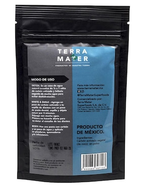Carbón activado Terra Mater 50 g