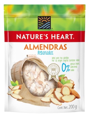 Almendras En Rebanadas Nature's Heart 200 G