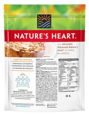 Almendras en rebanadas Nature's Heart 200 g