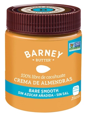 Crema De Almendras Barney Butter 284 G